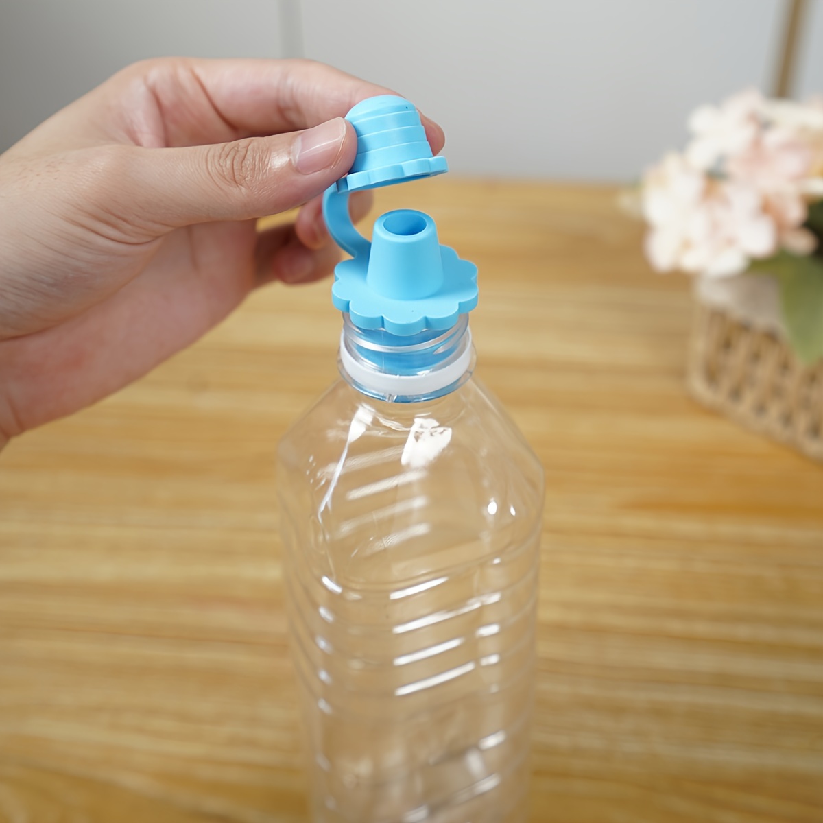 Adaptateur bec anti-éclaboussures pour bouchon bouteille d'eau, 4