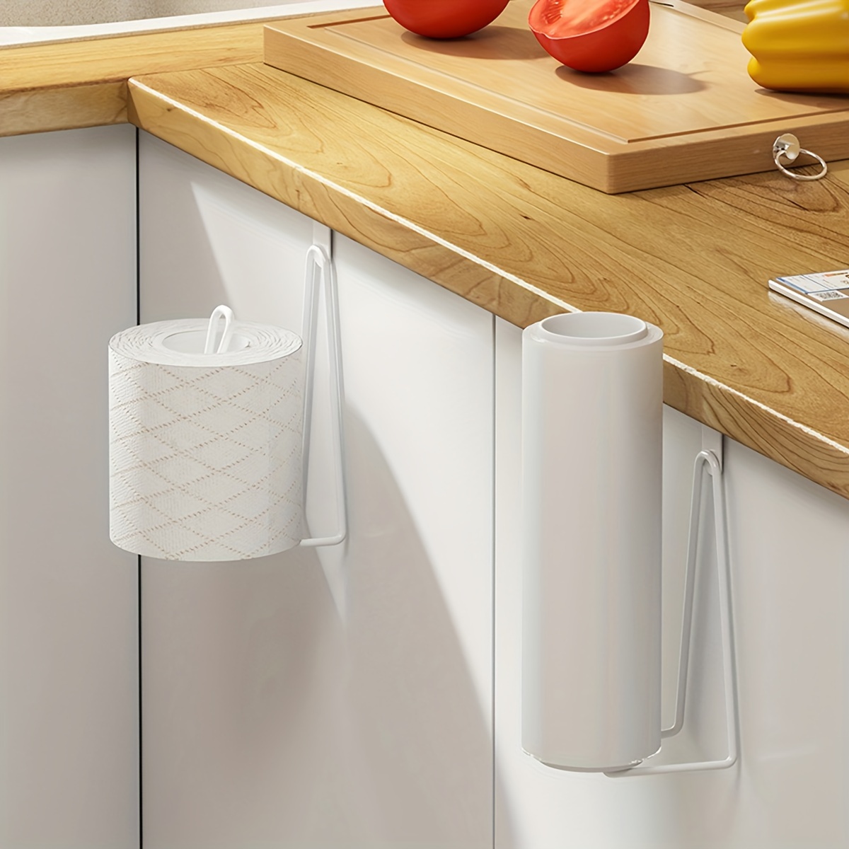 Toilet Roll Holder Over The Tank, Hanging Tissue Storage Rack