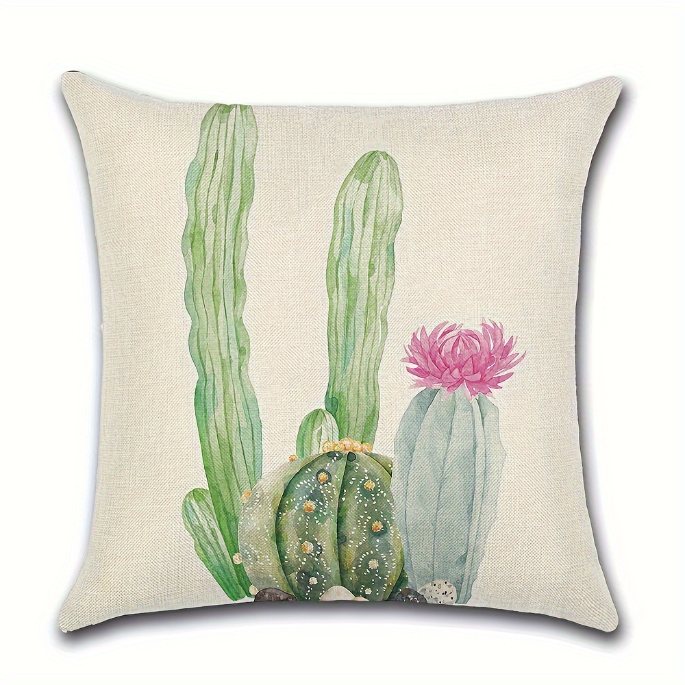 Cactus pillow outlet case