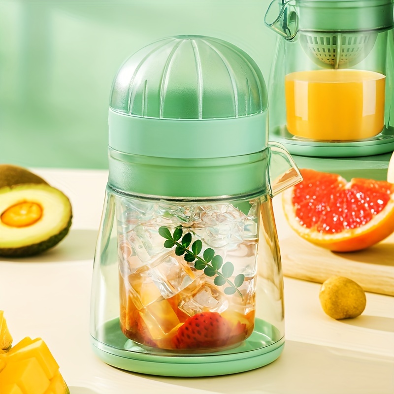 1pc Green Manual Lemon Juicer, Handheld Fruit Juice Squeezer, Household  Juice Extractor
