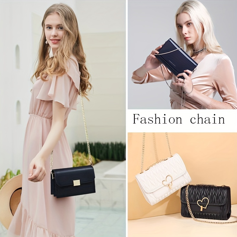 Bag Chain Hook Chain For Purse Replacement Strap Shoulder Bag Handbag