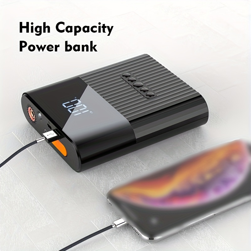 4 in 1: jump starter, power bank, compressor, light - emergency power -  USB, 16 Ah, 1200A, 150 psi - power source - vehicle emergency provision 