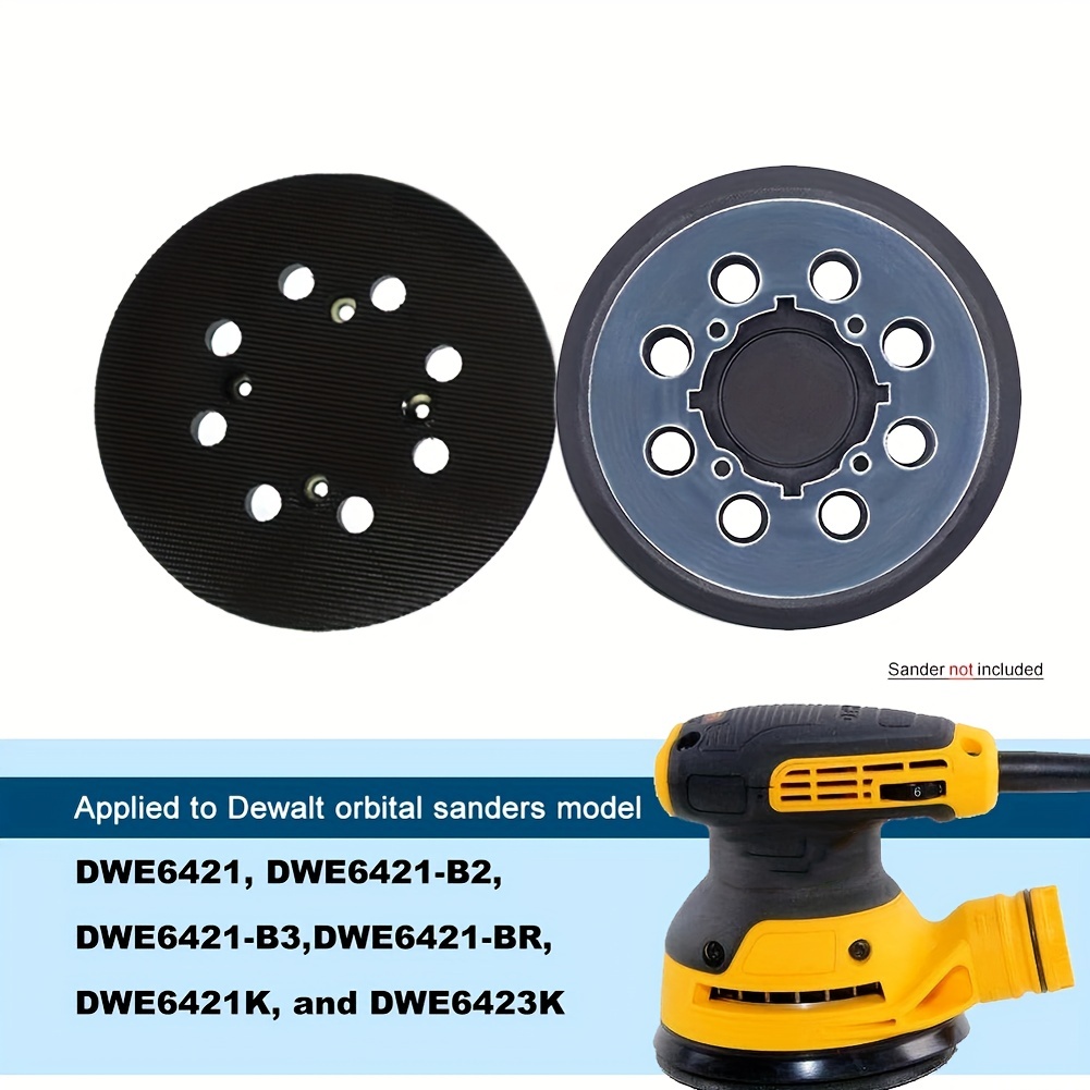 5 inch 8 Hole Sander Hook and Loop Replacement Pad For DeWalt