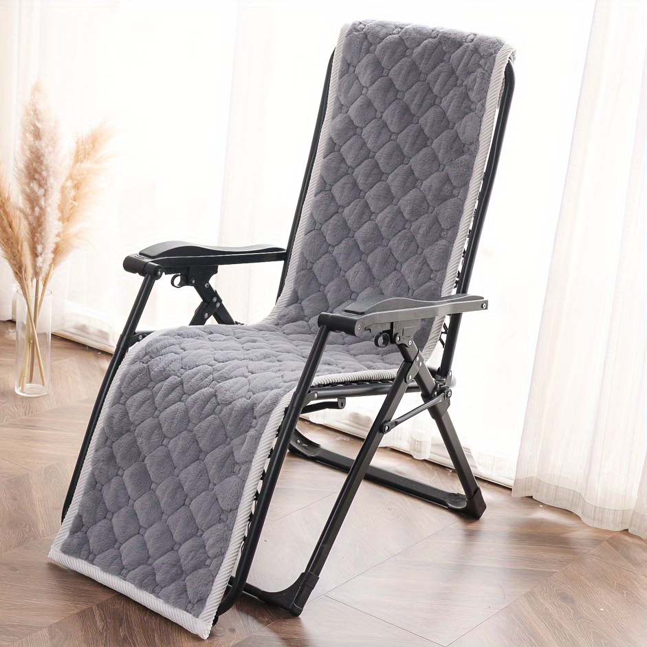 Autumn And Winter Thick Brushed Recliner Cushion Double - Temu