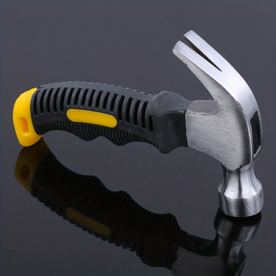 Mini marteau à tête ronde tête ronde petit marteau à ongles outils  matériels marteau domestique 0.5LB