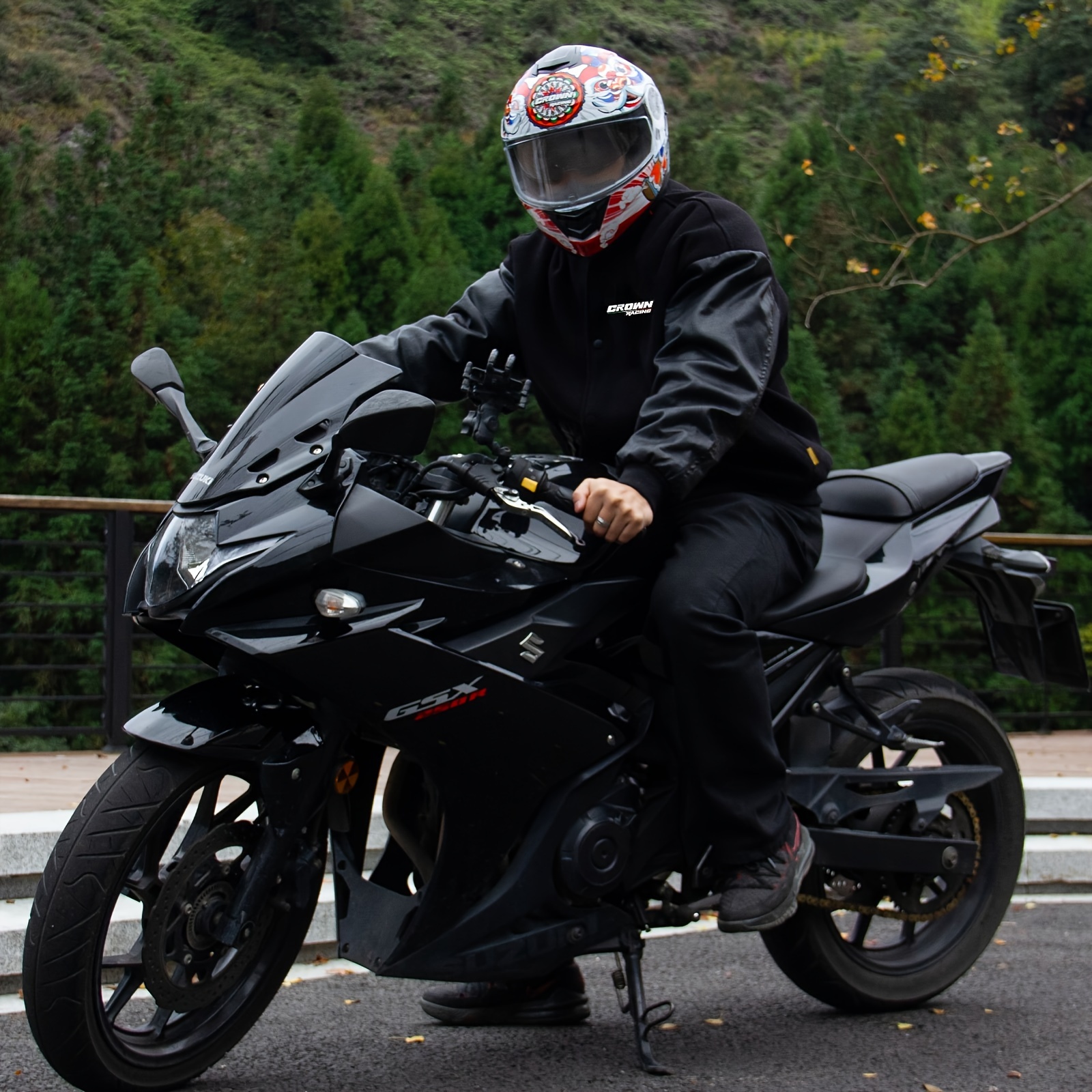 Casco Moto Hombre Casco de Moto Modular con Doble Visera Lente de