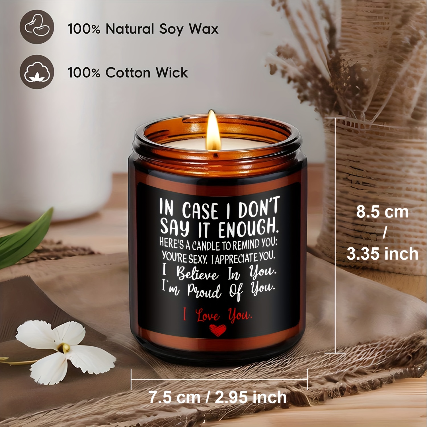 FUNNY CHRISTMAS GIFT appreciation gift co worker couple gift soy candle  Husband Gift Boyfriend gift scented candles couplesgift funny humor