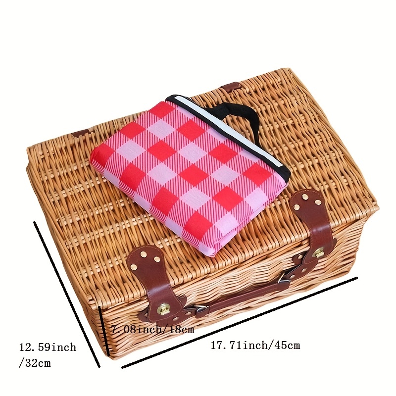アウトドア 春のお出かけ 食器一式 牧歌的なピクニック 織物ピクニック