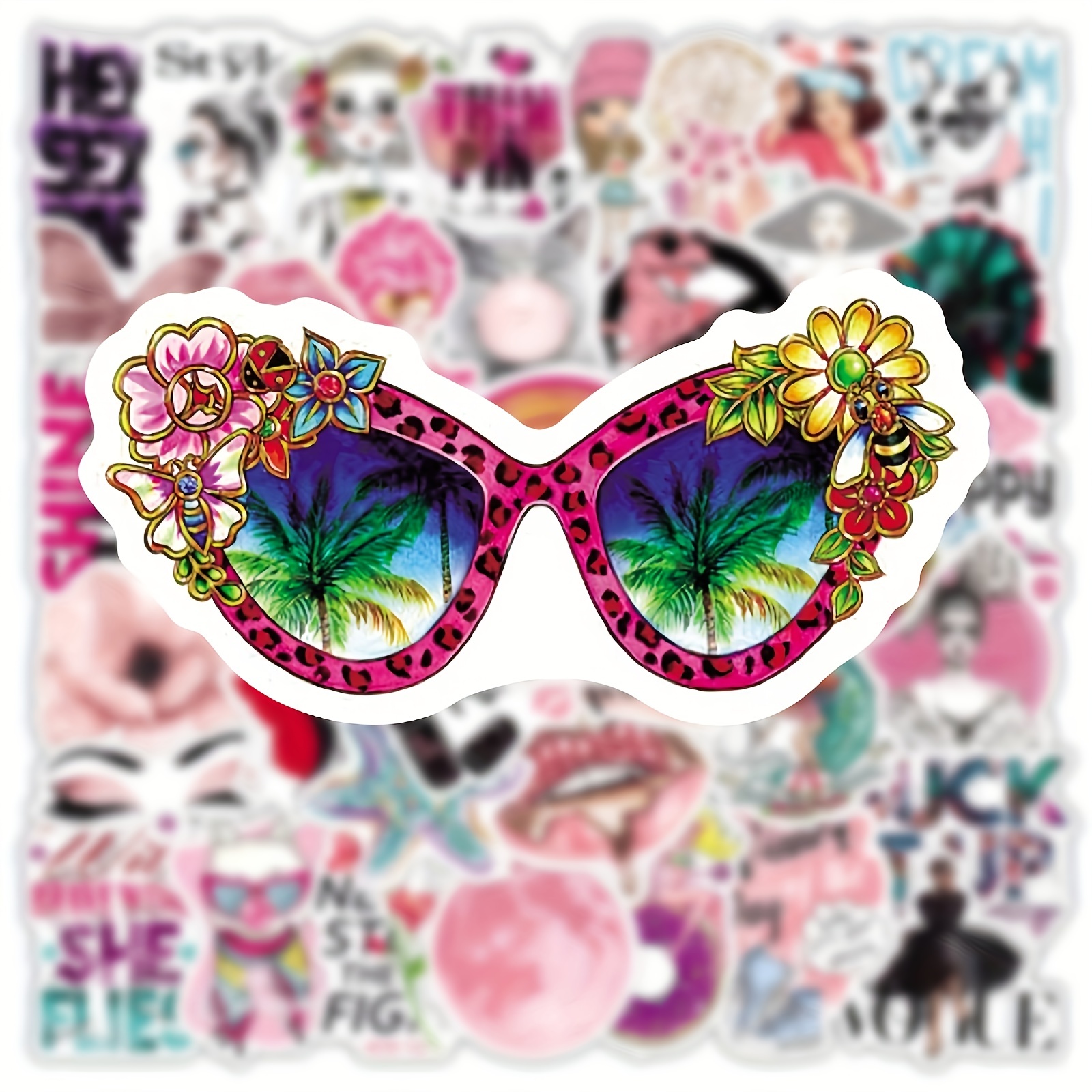 50Pcs Vsco Style Graffiti Stickers Waterproof DIY Creative Toys
