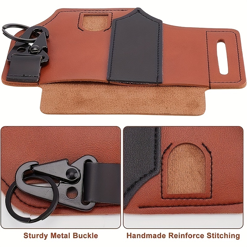 Toolpack ceinture porte-outils à double poche hobby cuir 366.020