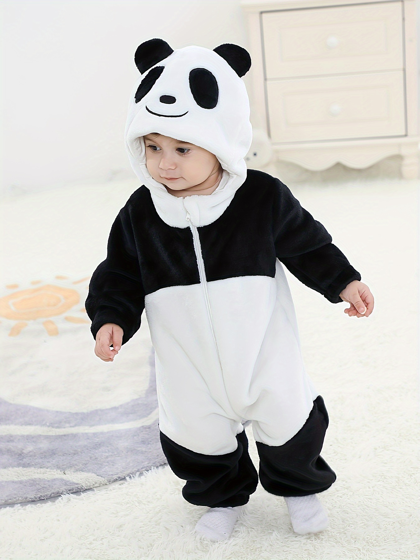 Mameluco de panda para bebe new arrivals