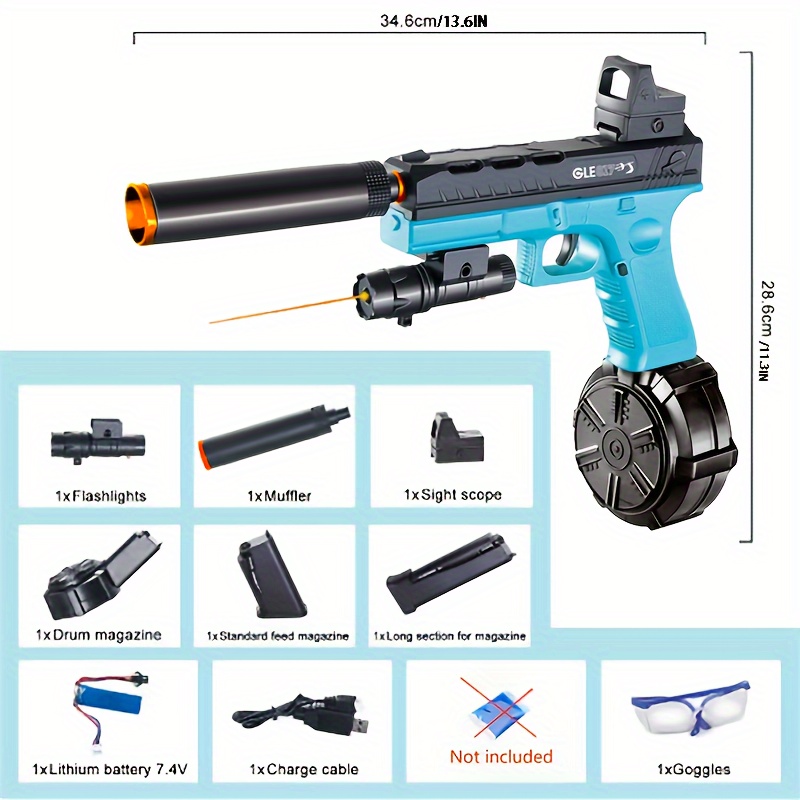 G17 Electric Pistol Splat Gun 8 bc859cb08883303cc960d3aae655c638