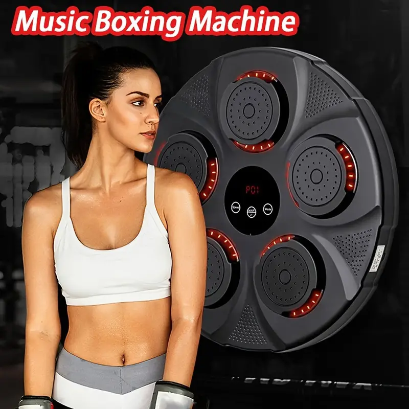 Smart Music Boxing Machine, Small And Delicate Boxing Training Mat,  Punching Feedback Machine, Teenager Medium Body Adult For Fun Relaxing