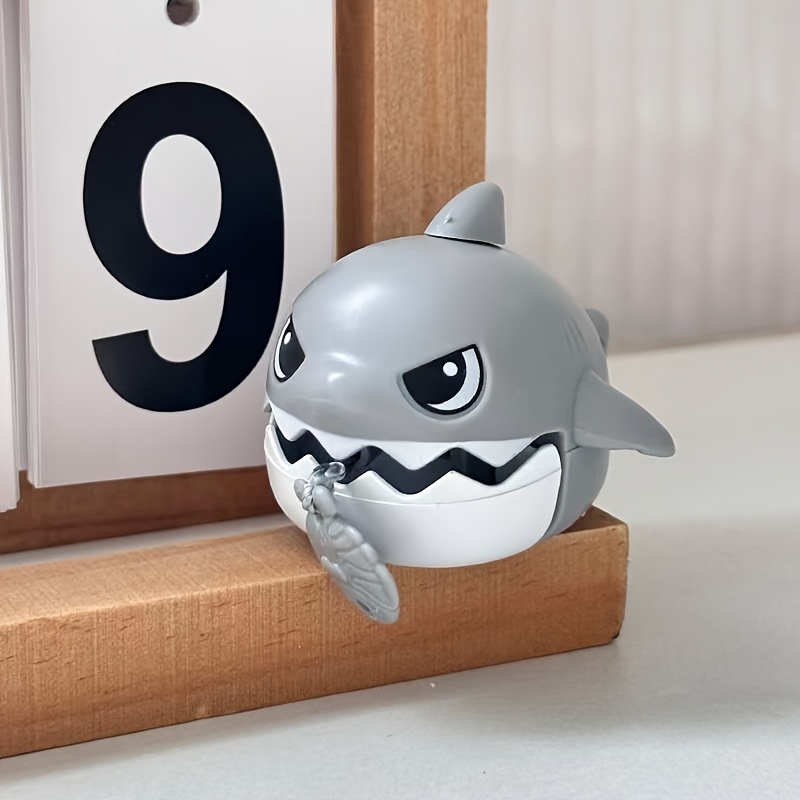 Pull Line Bite Teeth Small Shark Cartoon Carry Pendant Cute - Temu
