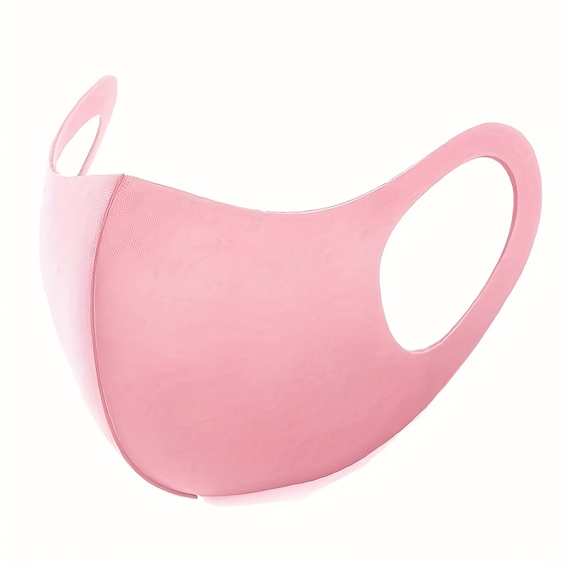 Solid Reusable Mask, Breathable Sunscreen Face Mask