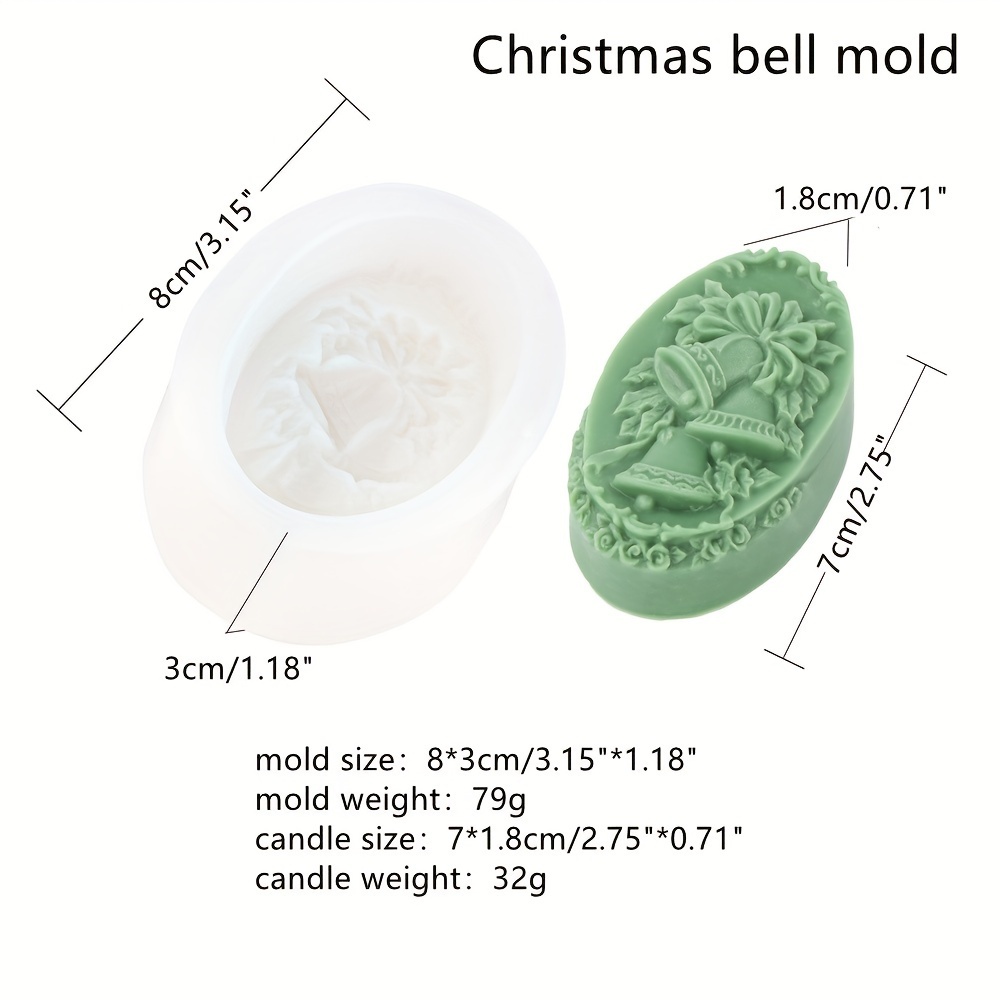Soap Molds Silicone Mold for Making Handmade Soap Round 