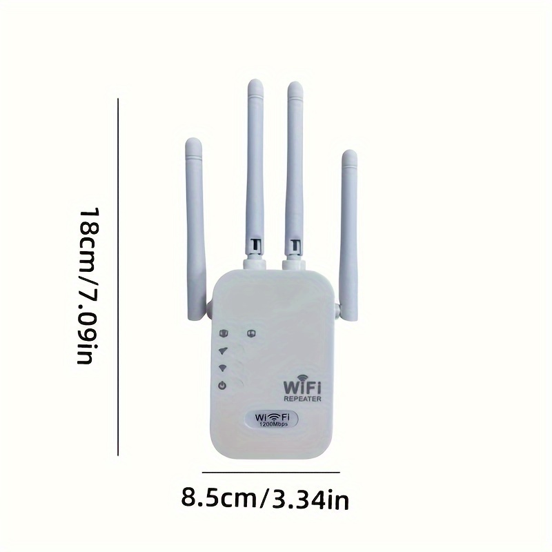Wifi Extender 1200mbps wireless Internet Wifi - Temu
