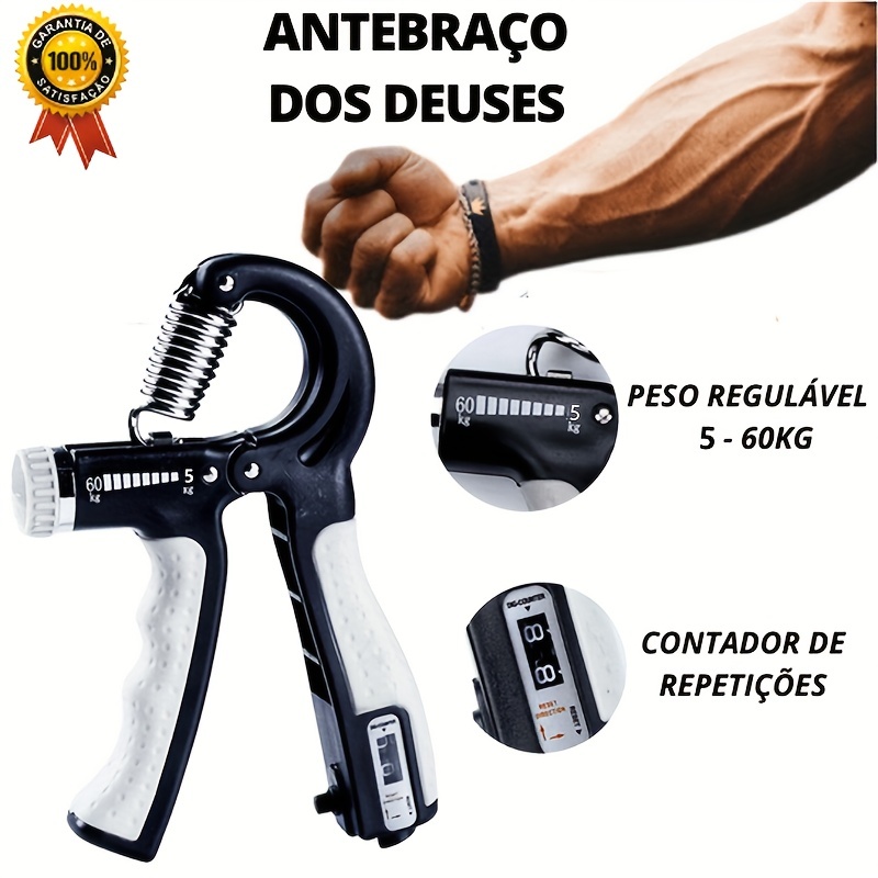 Ejercitador De Antebrazo Hand Grip 5 A 20 Kg