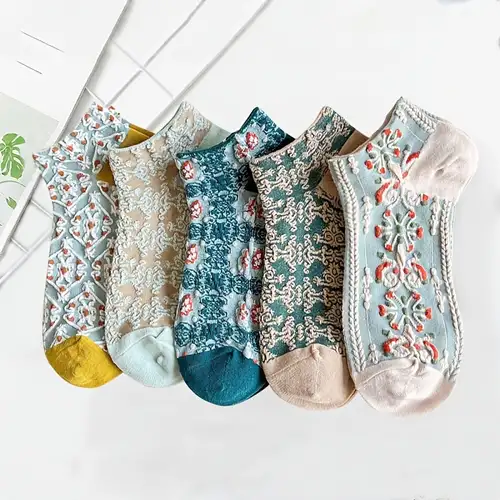 Bestickte Socken - Kostenloser Versand Für Neue Benutzer - Temu Austria