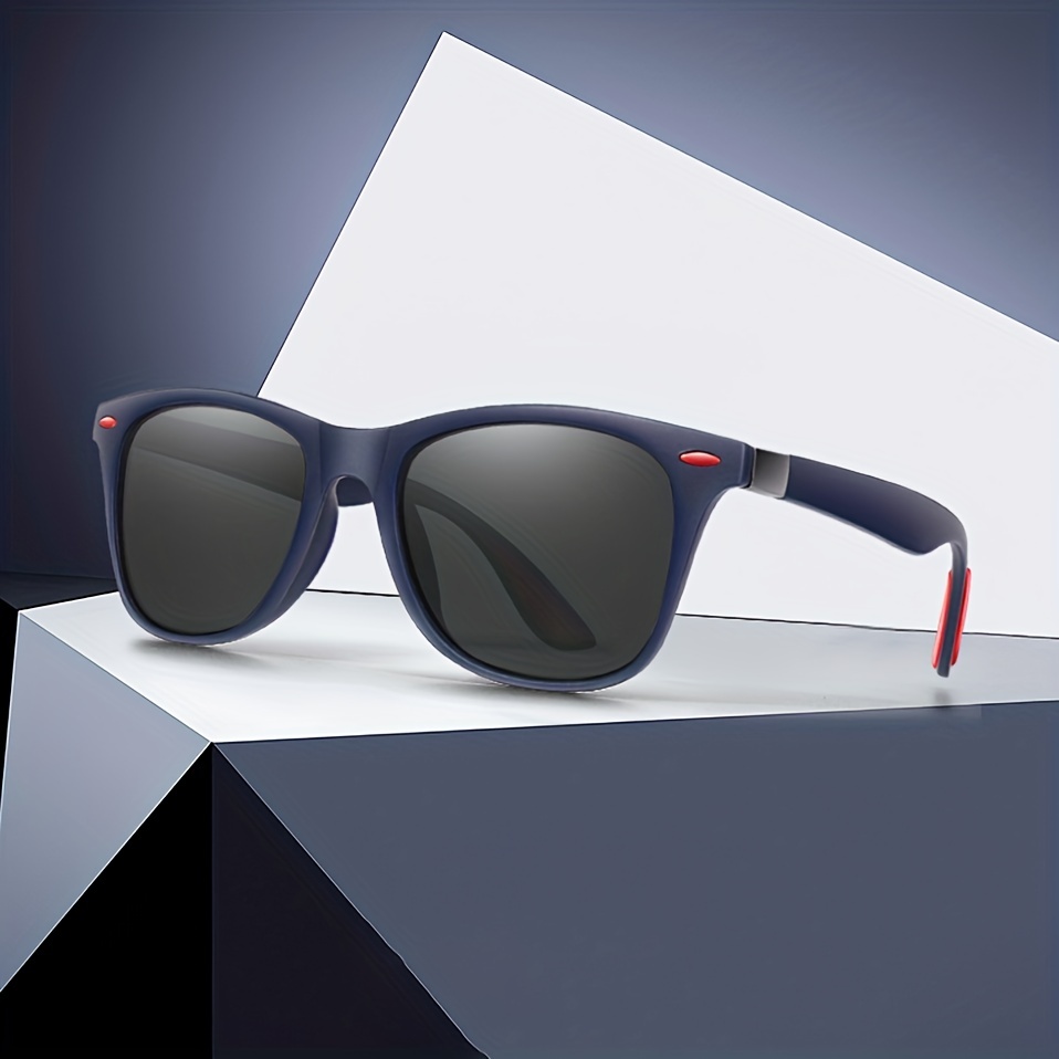 Polarized Square Sunglasses Fashion Uv Protection Outdoor - Temu