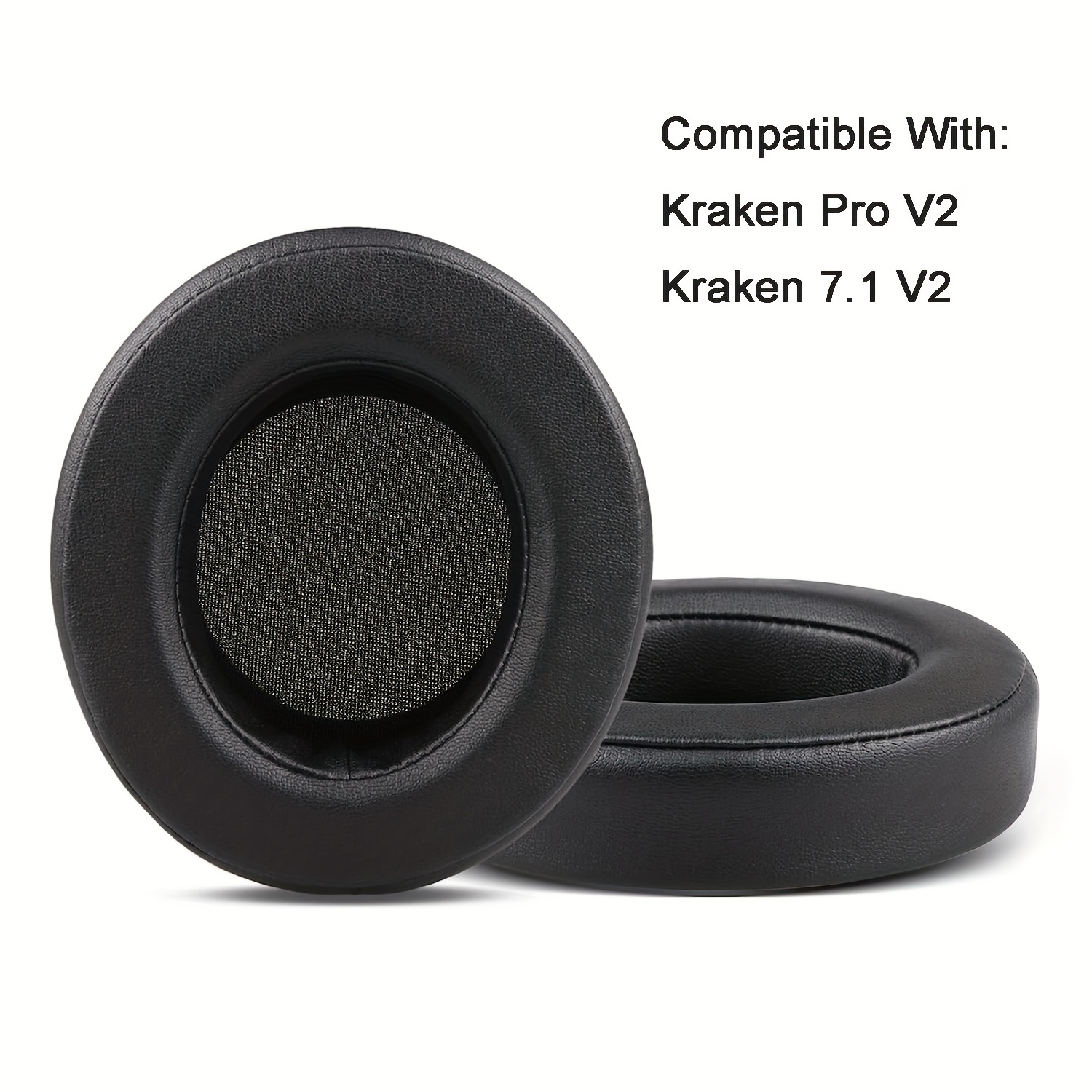 Upgraded Replacement Oval Ear Pads Cushions For Razer Kraken Pro