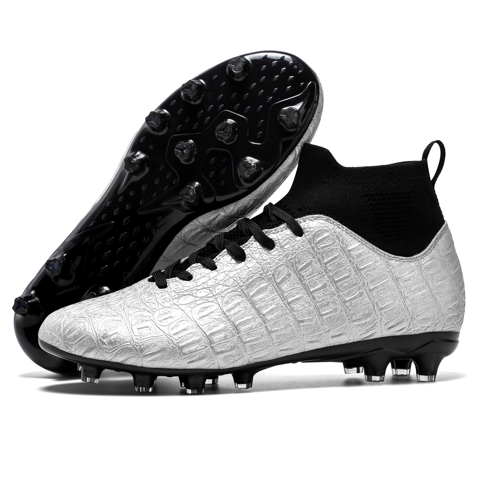Men's Soccer Shoes Outdoor Athletics Training Football Boots Teenagers  Cleats Spikes Shoes AG/FG