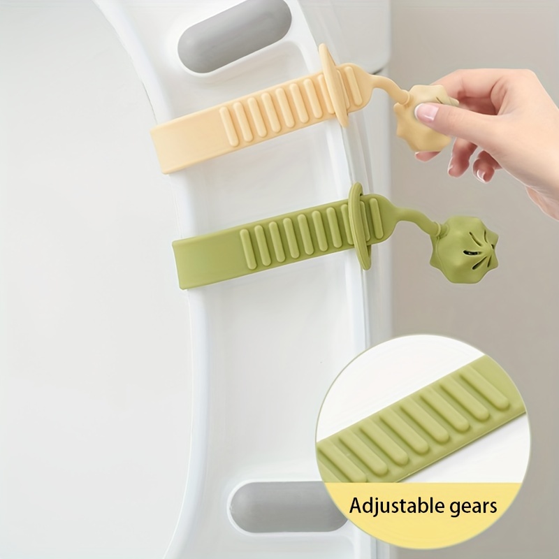 Aromatherapy Toilet Lid Lifter Self-Adhesive Toilet Lid Handle