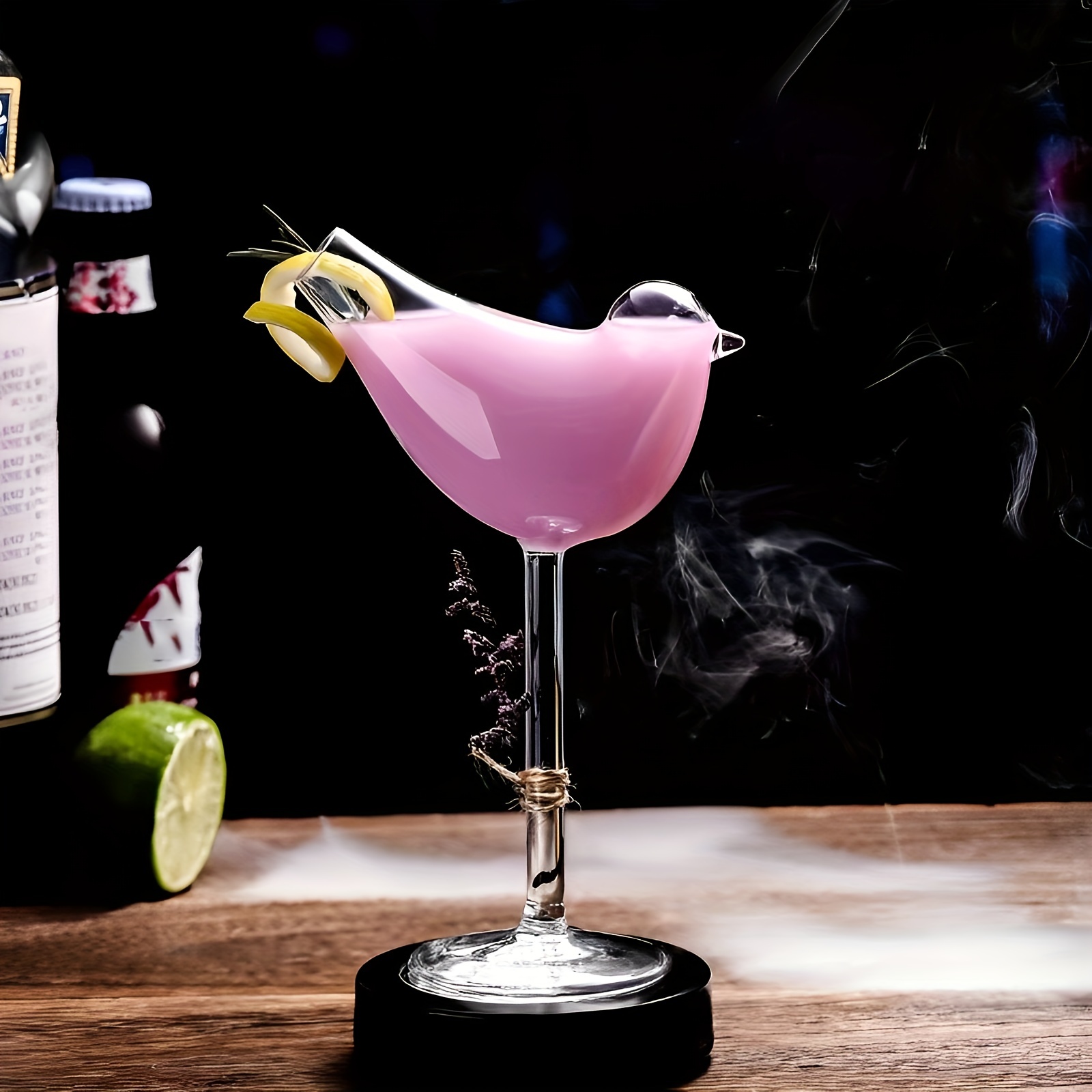 Creative Cocktail Glass Unique Bird-Shaped Drinking Cup Martini