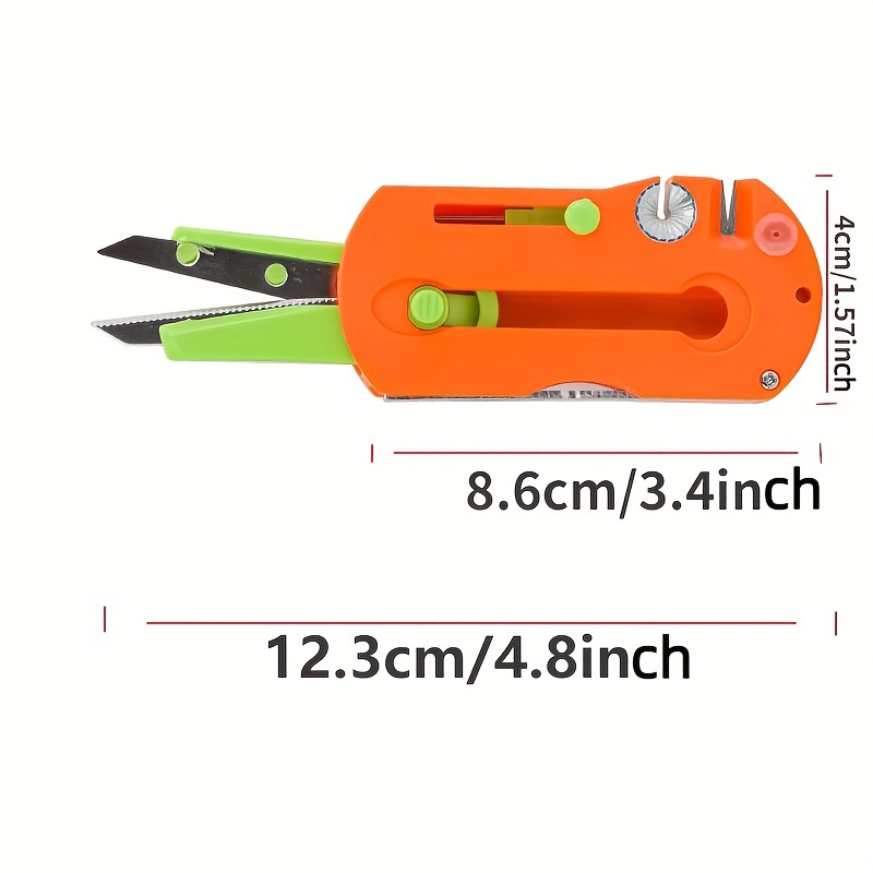 Multifunctional Small Fishing Scissors Portable Folding Hook - Temu Canada