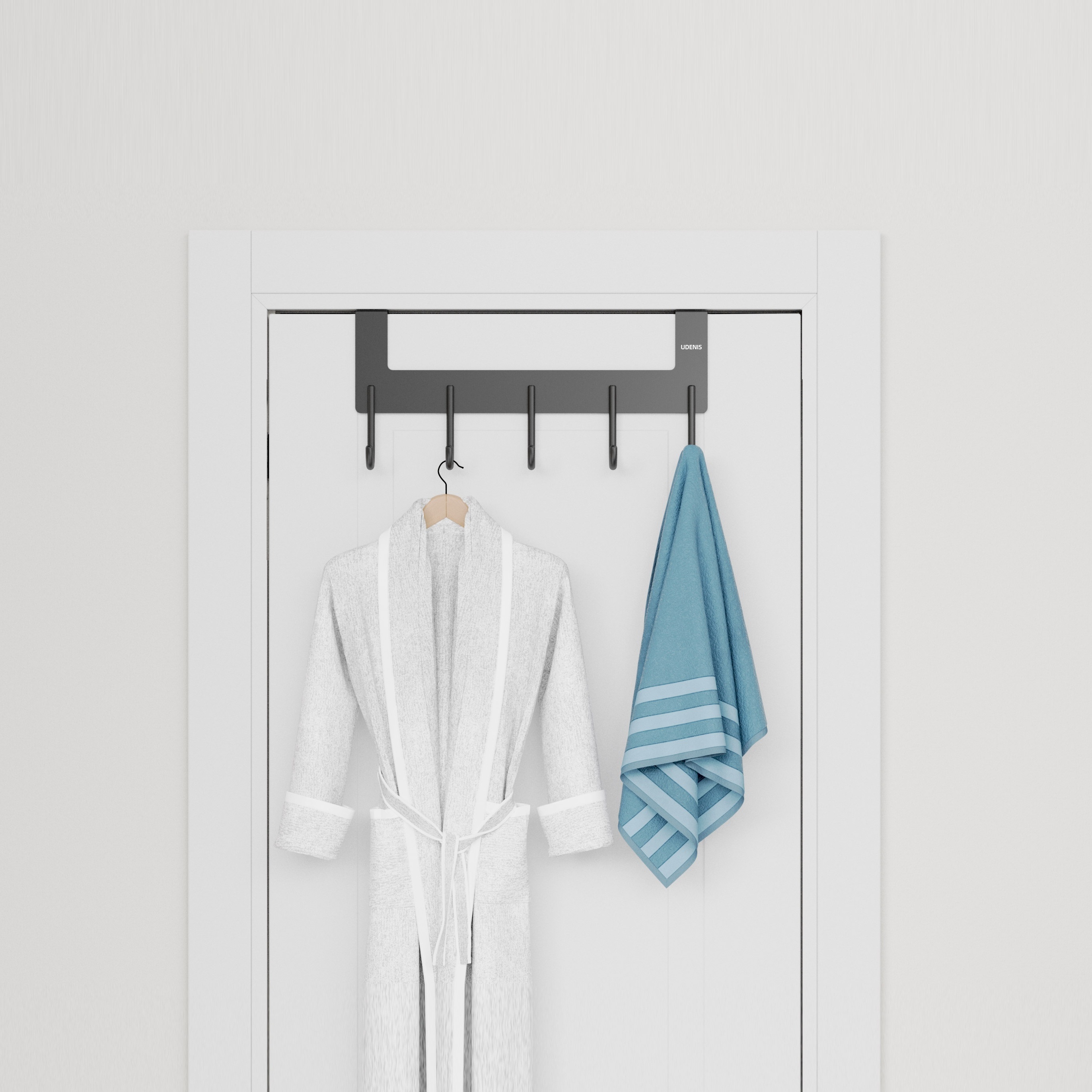Door Hanger Heavy Duty Door Hook Hanging Towel Bathrobe Coat - Temu
