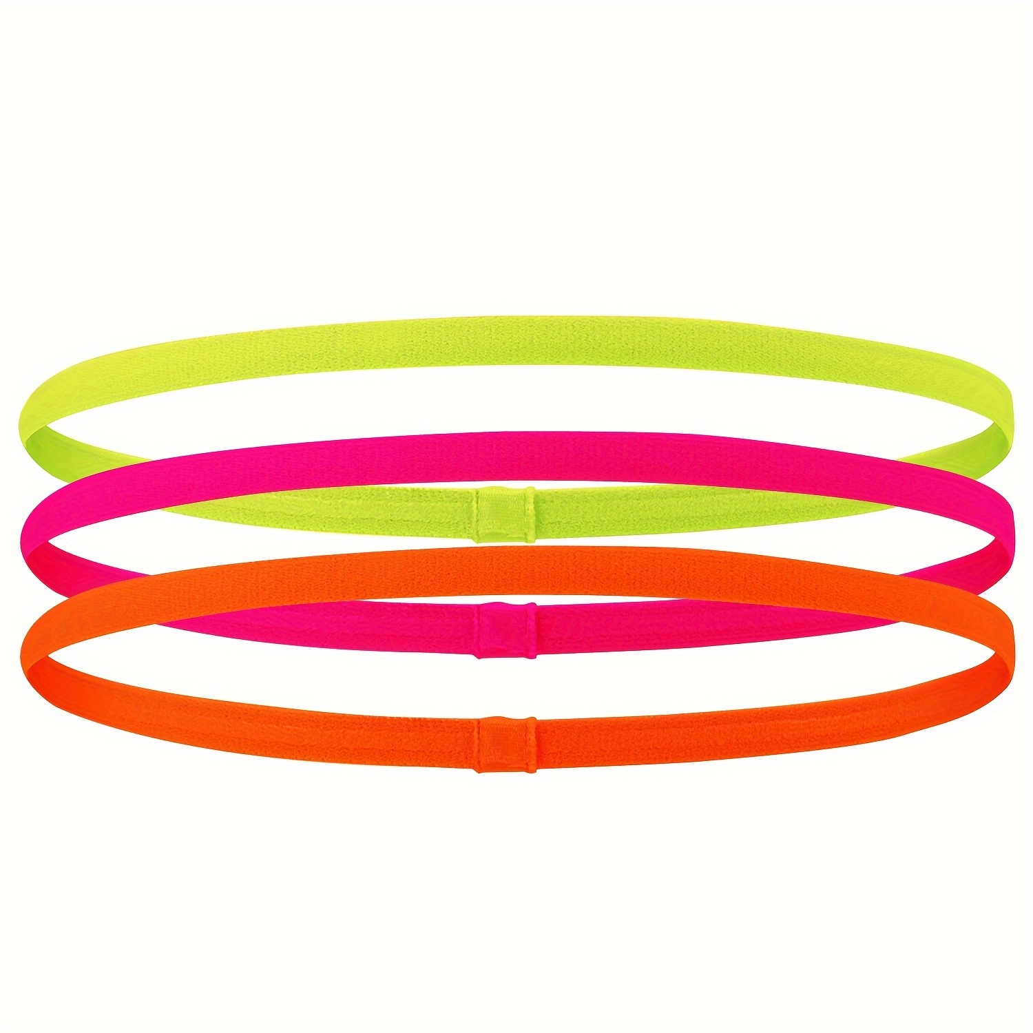 Compra online de Sweatbands Fluorescence Color Yoga Hair Bands