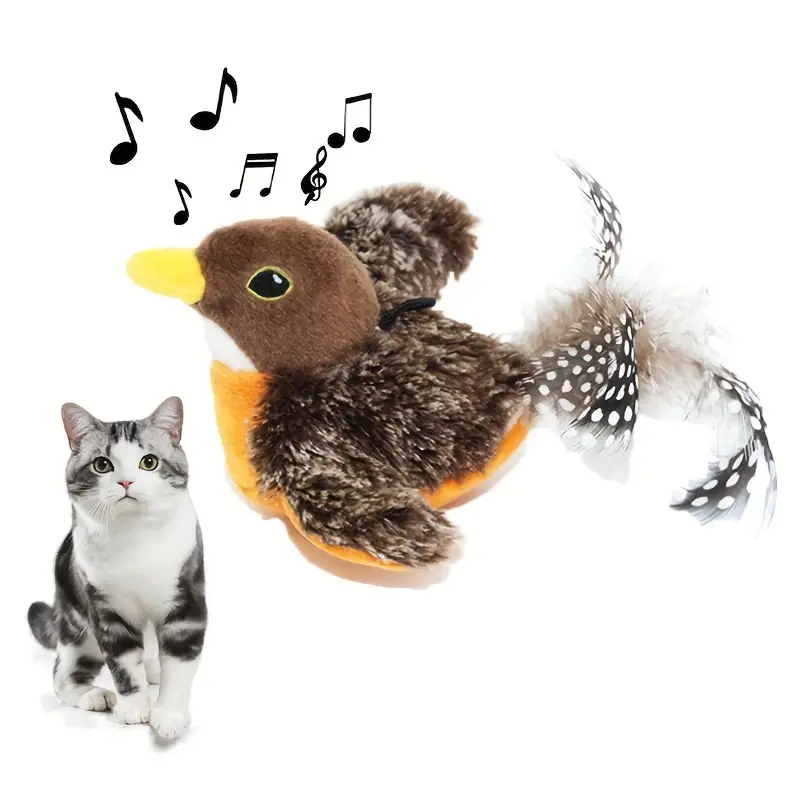 Cat Toys Flapping Bird Hanging Door, Interactive Cat Toy For Reduce Boredom,  Usb Rechargeable Kitten Toy Cat Exercise - Temu