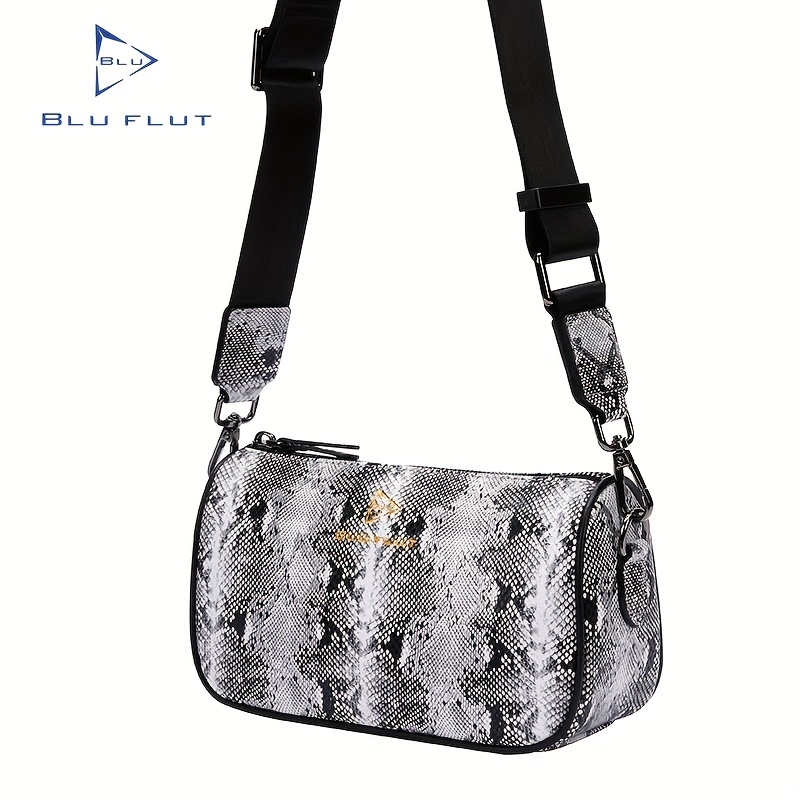 Mini Gradient Printed Crossbody Bag, Colorful Snakeskin Pattern Purses,  Trendy Pu Leather Shoulder Bag - Temu