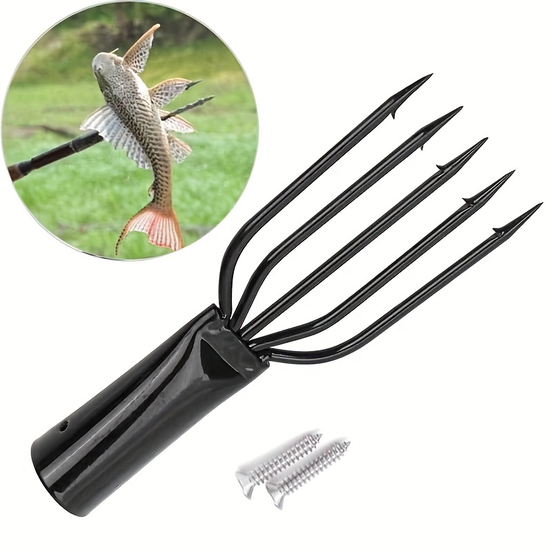 Fish Spear Frog Barbed Spring Steel 5 Claws - Temu Norway