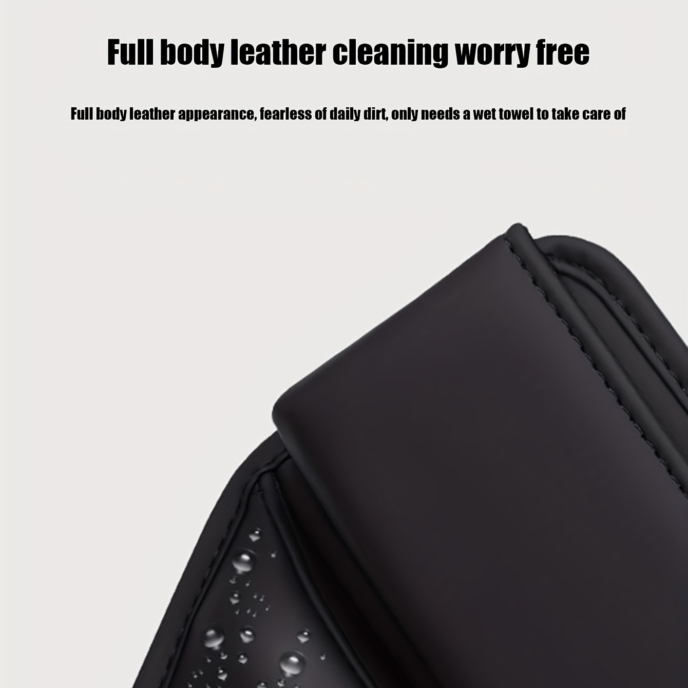 Car Seat Gaps Storage Box PU Leather Universal Car Storage Box