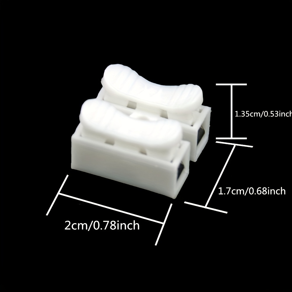 Bloque Terminales Rápido 20 Piezas Terminales Cable, Conectores Eléctricos  Rápidos Sin Tornillos - Negocios, Industria Ciencia - Temu Chile