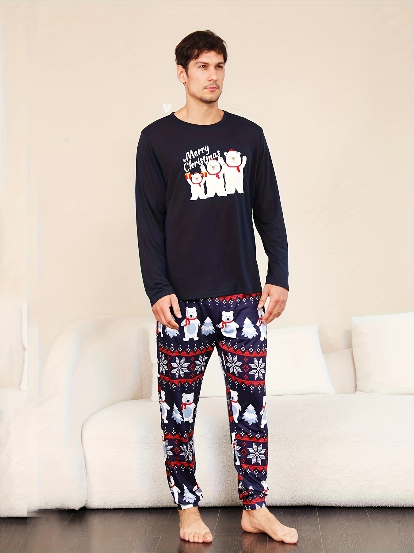 Pijamas Hombre Invierno - Temu