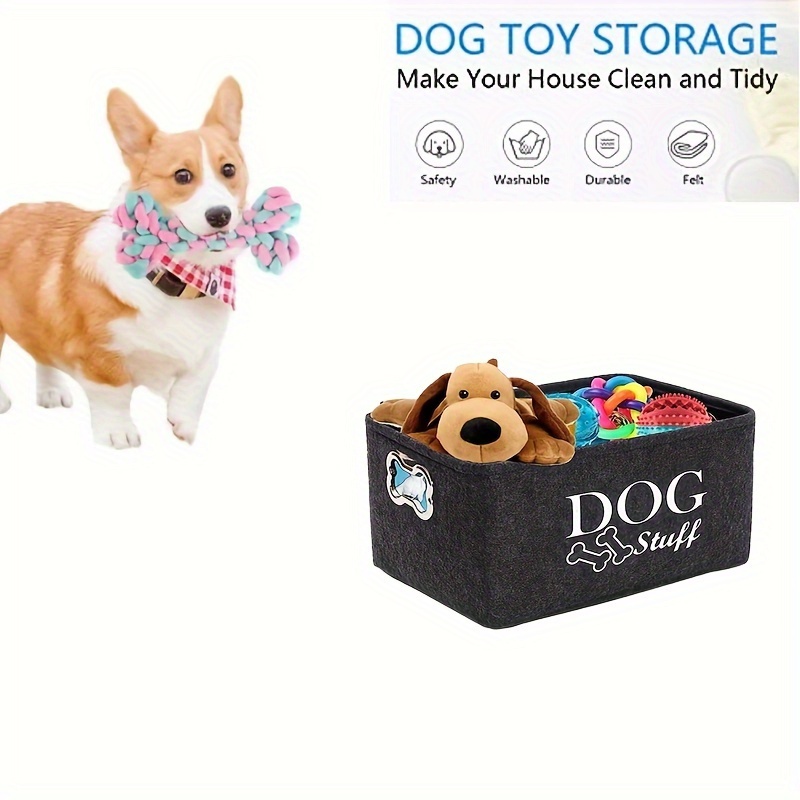 Metal dog hot sale toy storage