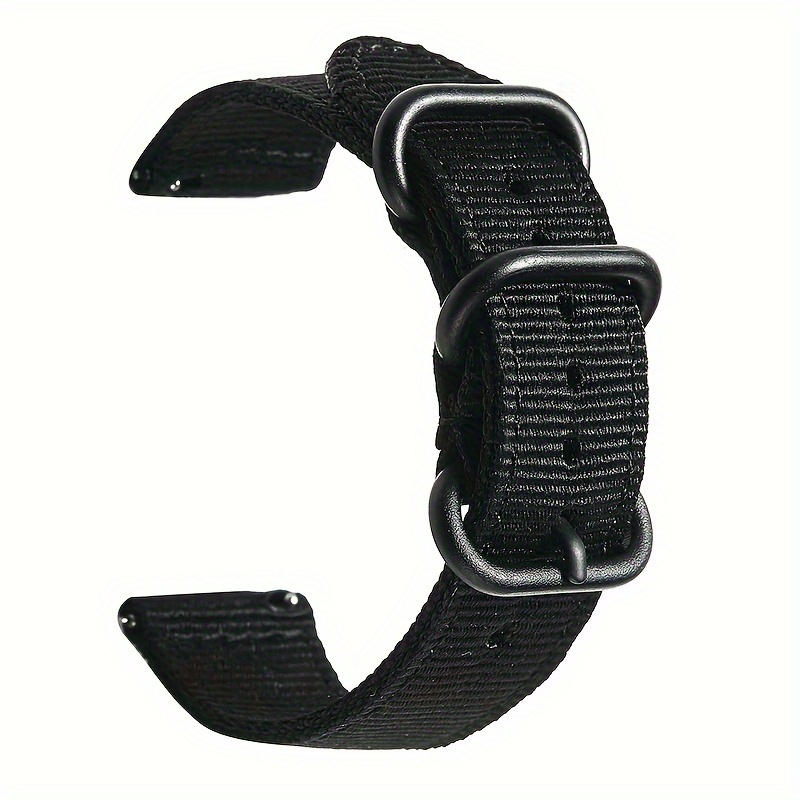 BOMBFROG Cinturino NATO in nylon per orologio, chiusura a spina - Cinturini per orologio 18 mm 20 mm 22 mm 24 mm, cinturino NATO, 20 mm, Nylon, Nessuna pietra preziosa