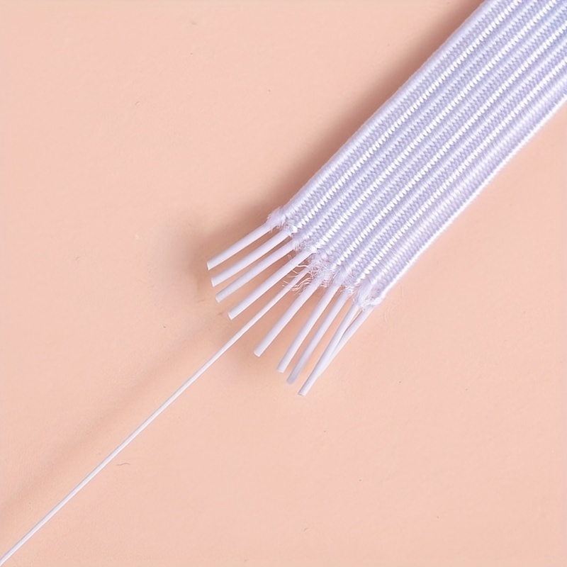 TEHAUX Stretch Rope Sewing Elastic Bands Sewing Stretchy Cord Wide Elastic  Band Knit Elastic Bands 1/2 Inch Elastic for Sewing Elastic Sewing Band