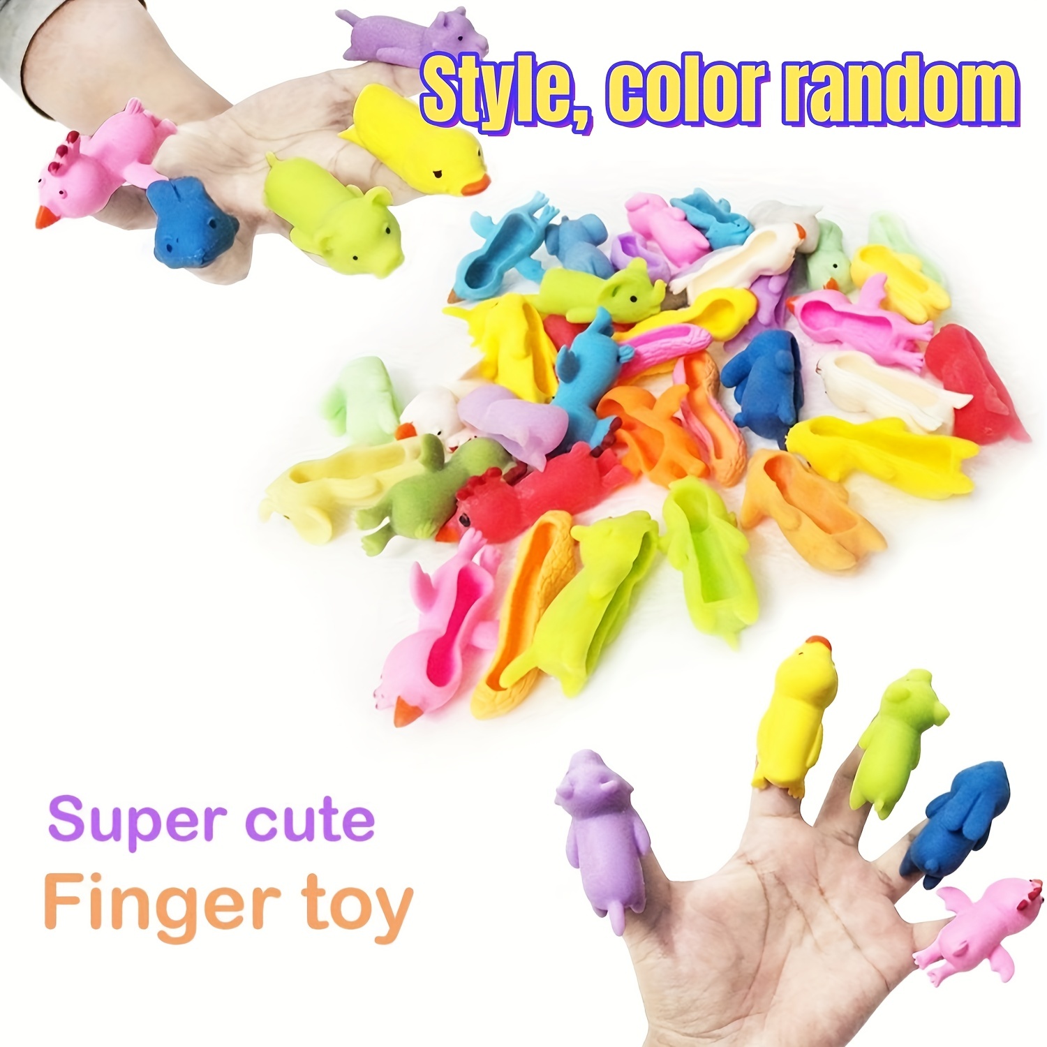 Finger Slingshot Animal Toy Funny Stretchable Flick Rubber - Temu United  Arab Emirates