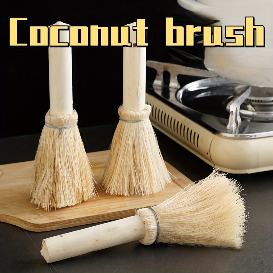 Natural Palm Cleaning Brush Dishwashing Brush Pot - Temu