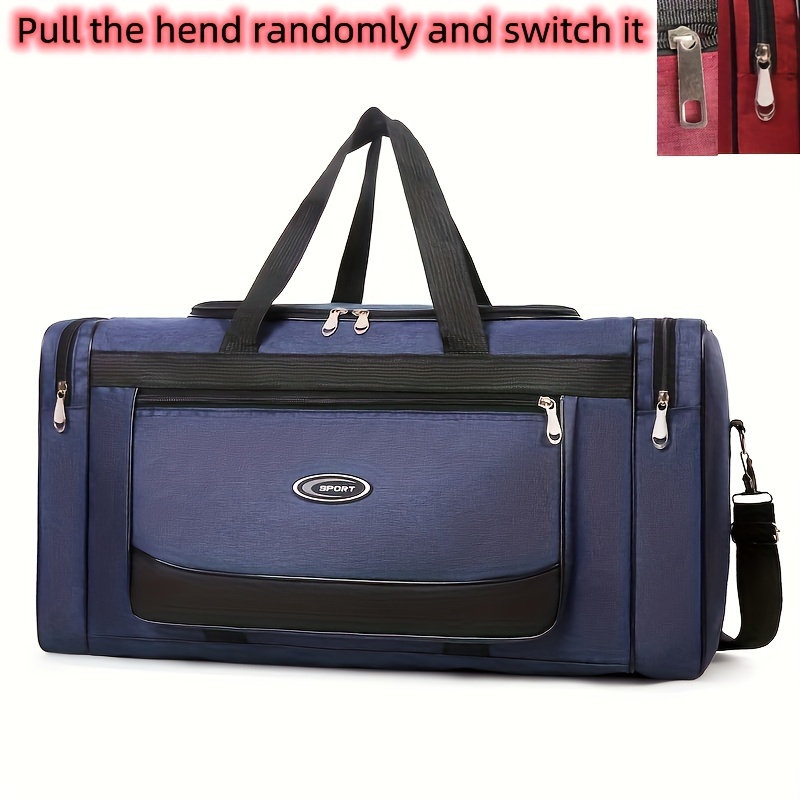 Portable Short distance Travel Bag Oxford Cloth Large - Temu Canada