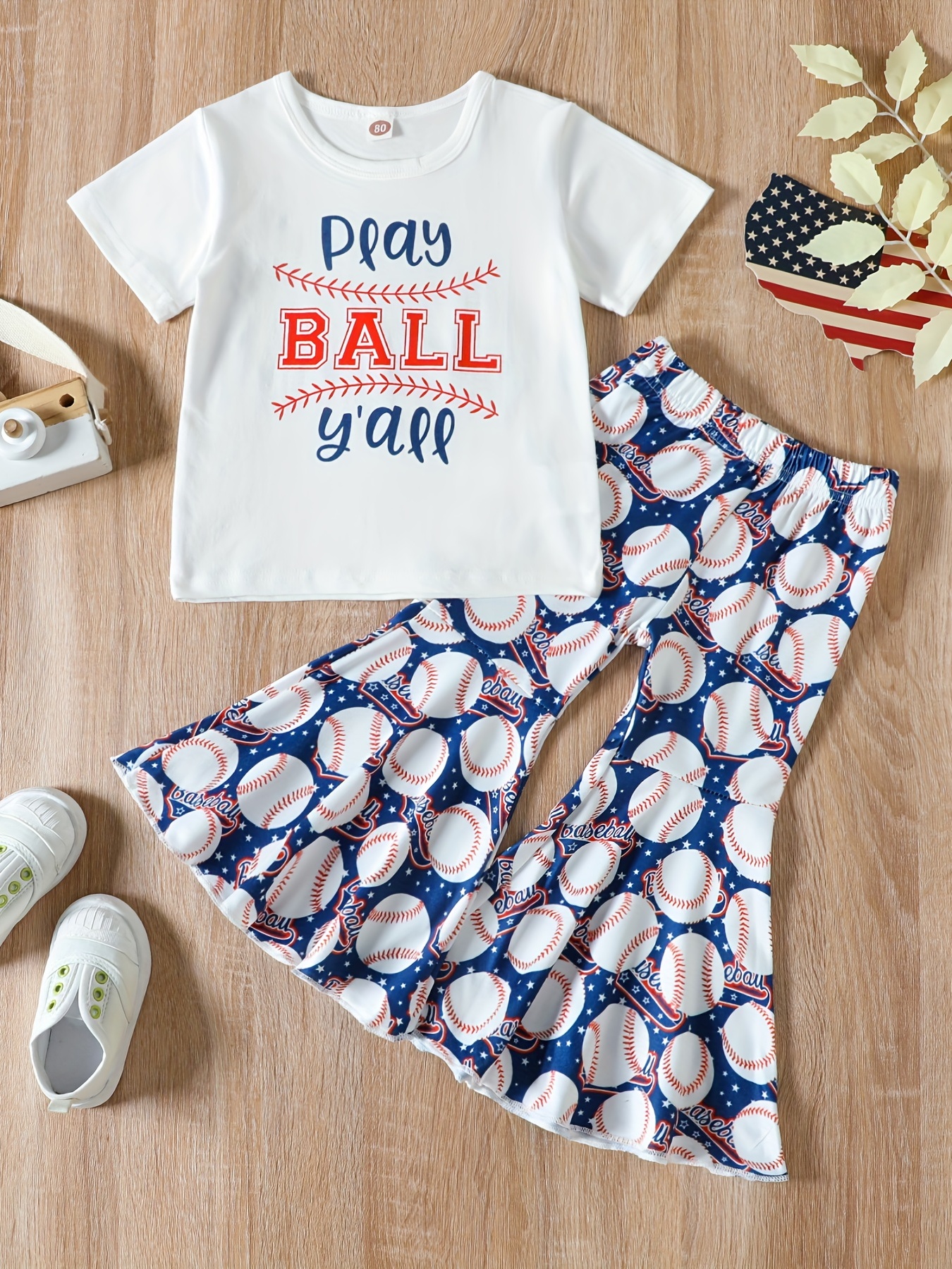 Baby Girl Baseball Outfit