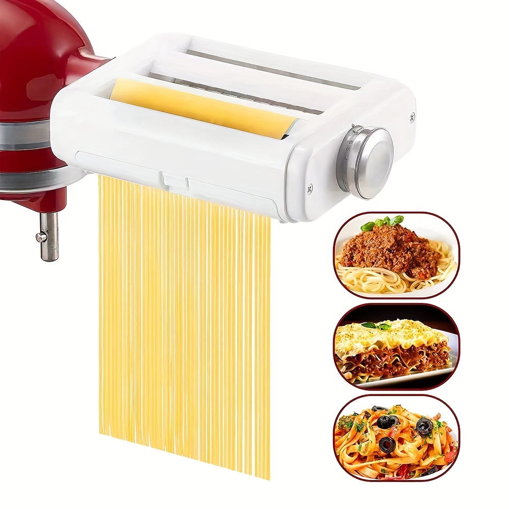 For Pasta Roller Cutter Ravioli Maker Stand Mixer Attachment Set