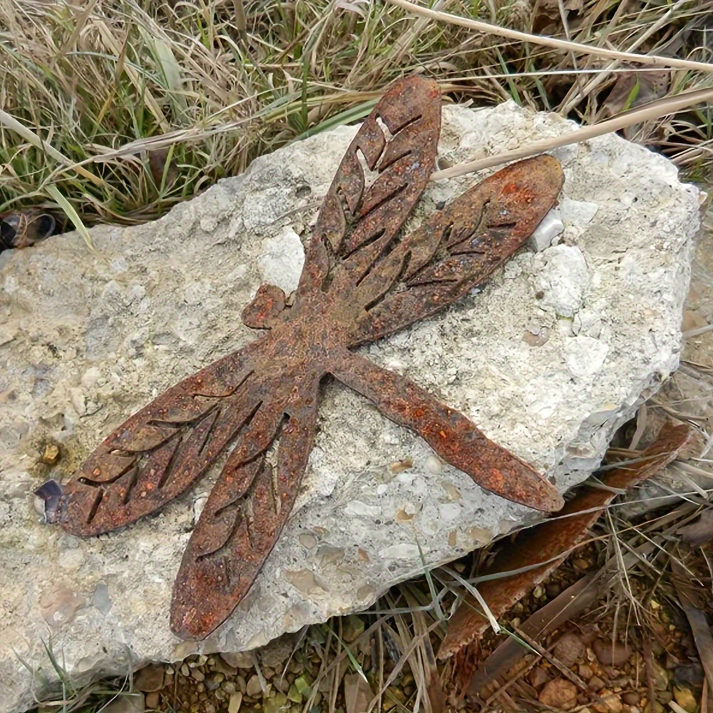 Rusty Dragonfly Art Rustic Dragonfly Gift Rusty Metal - Temu