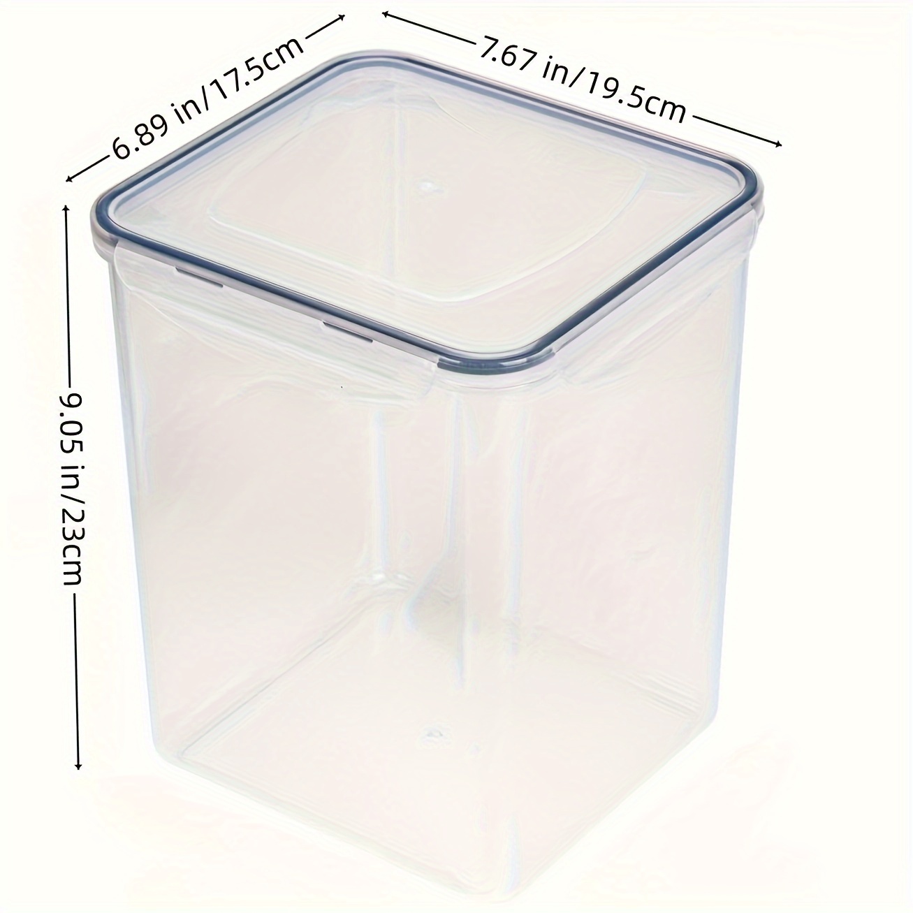 Large Food Storage Containers, Bpa Free Plastic Airtight Food Storage  Canisters For Flour, Sugar, Baking Supplies, With Lables And Measuring  Spoon - Temu