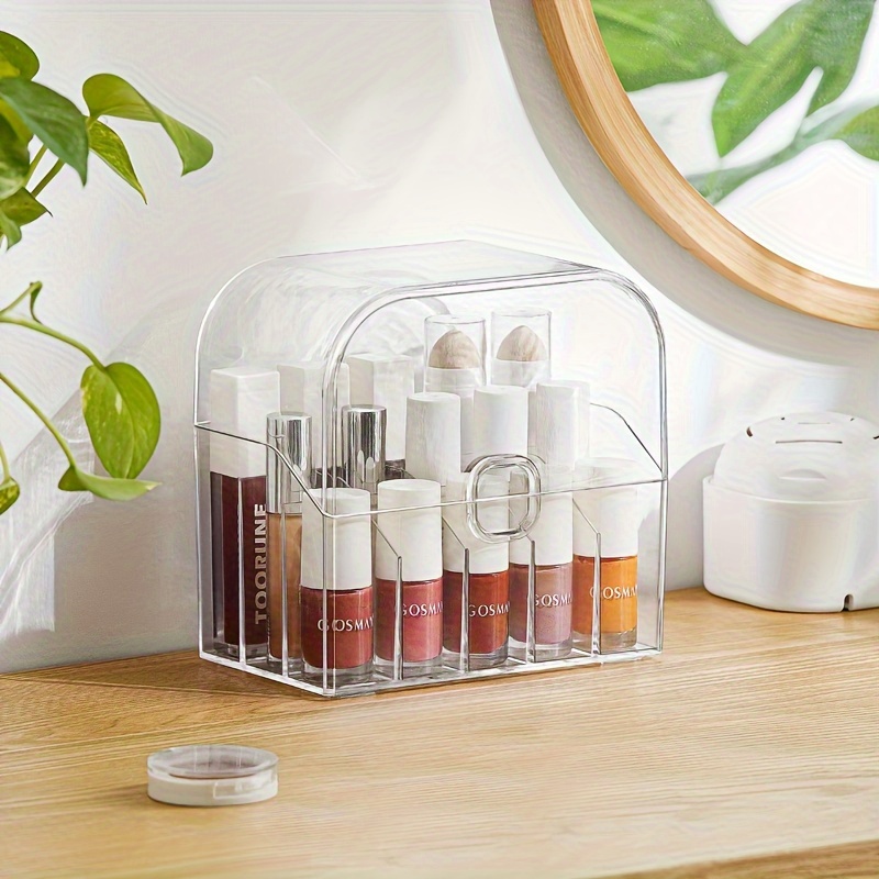 Organizador Maquillaje Clear Cosmetics Ahorro Espacio - Temu