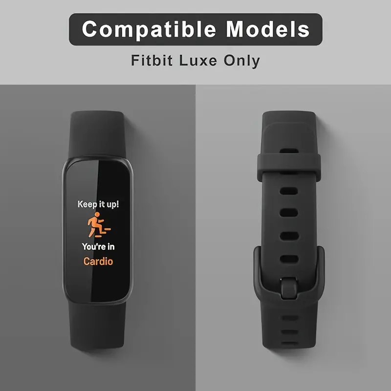 1 Paquet De Bracelet De Sport Compatible Avec Les Bracelets Fitbit Luxe  Pour Femmes Et Hommes