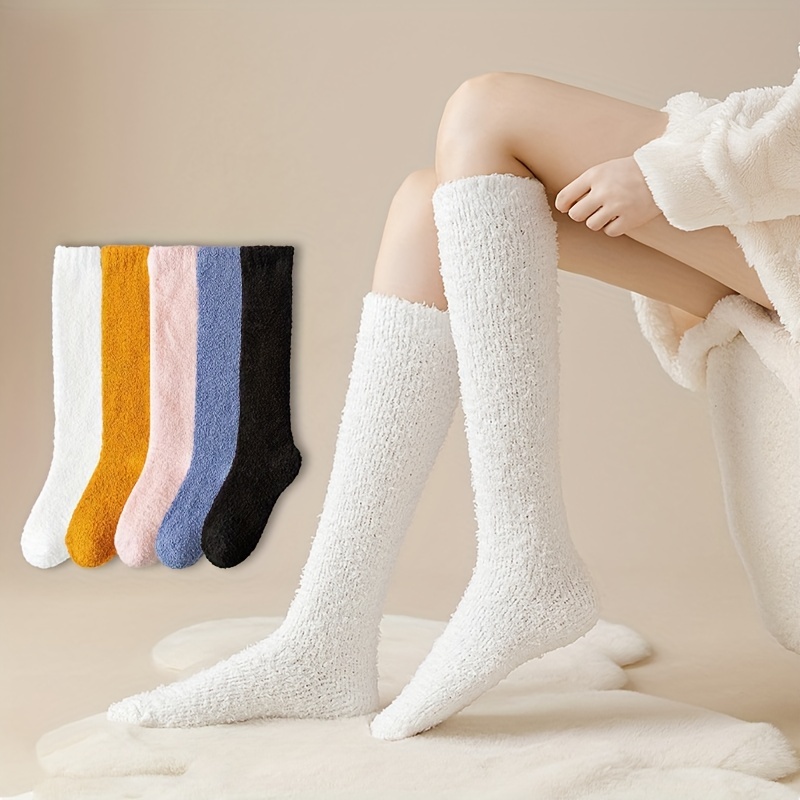 3 Pairs Mens And Womens Winter Fleece Thickened Warm Stockings - Sports &  Outdoors - Temu